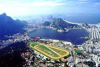 Another view of the Hipódromo da Gávea Rio de Janeiro, Brazil